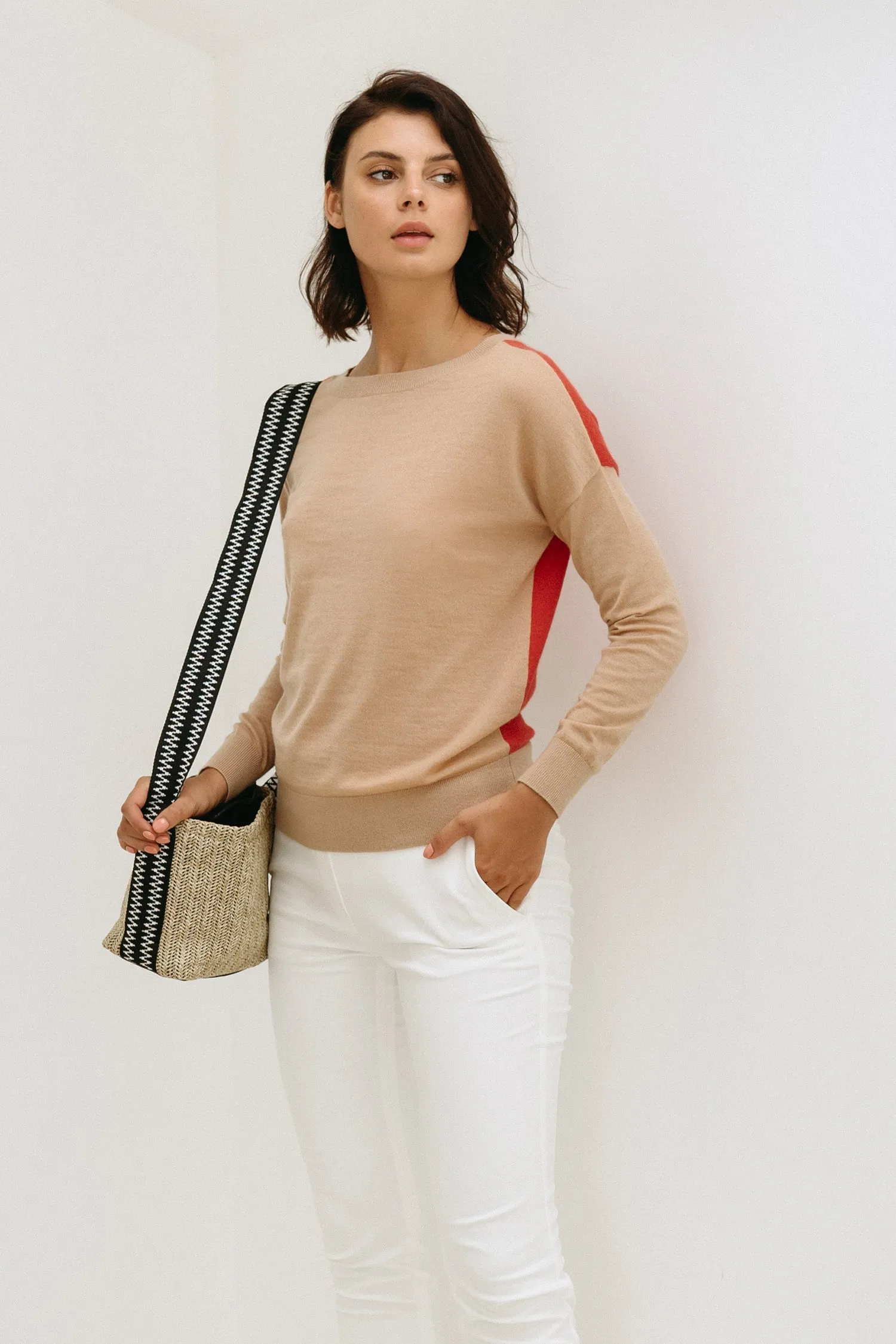 2-way Colorblock Sweater