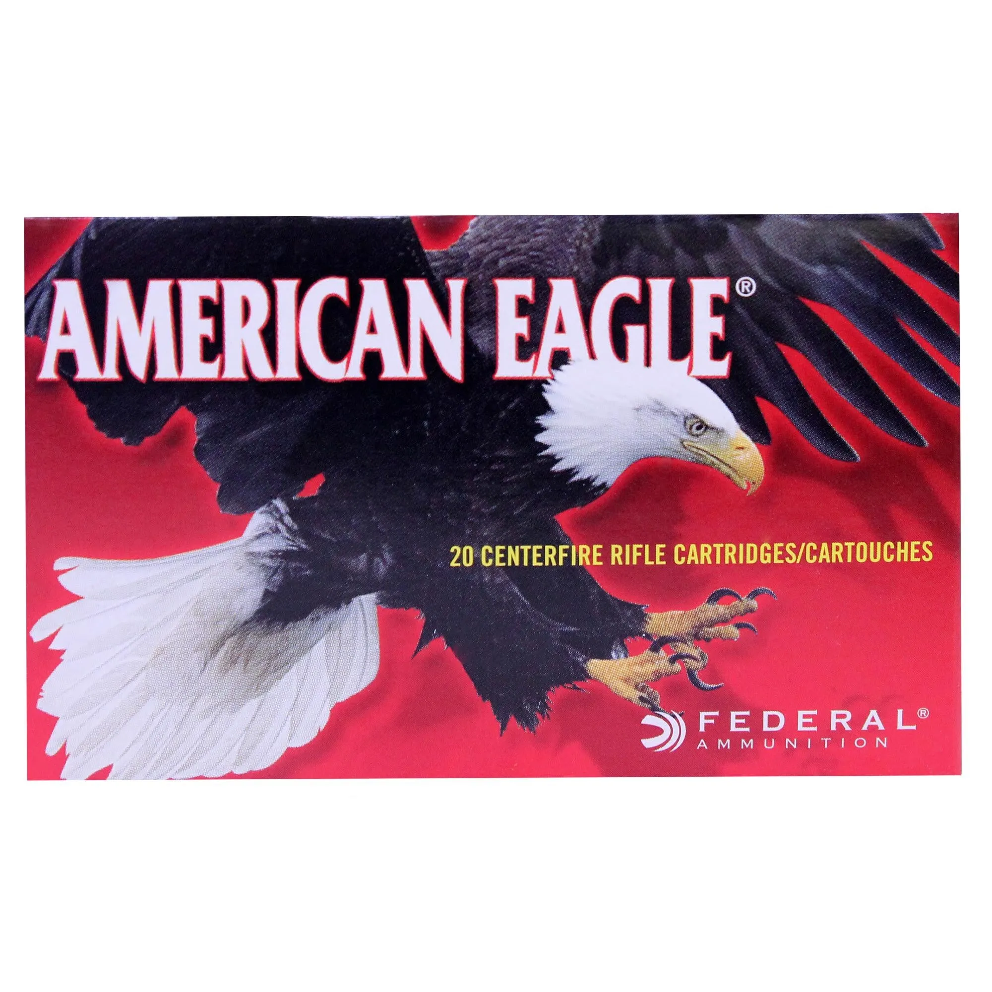 300 AAC Blackout - American Eagle, 150 Grain Full Metal Jacket, Per 20