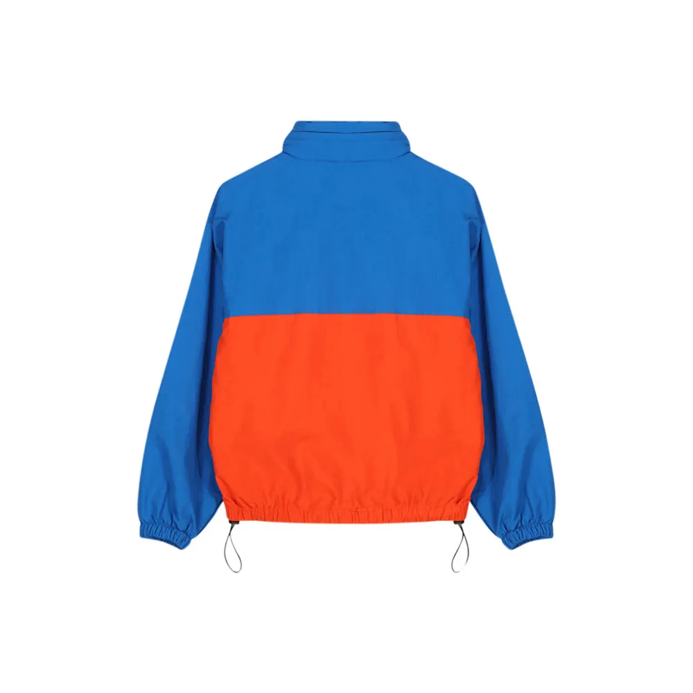 3M Logo Printed Nylon Zip Up Shell (Blue/Orange)