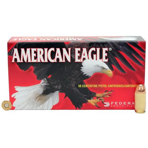 45 Automatic - American Eagle, 230 Grains, Full Metal Jacket, Per 50