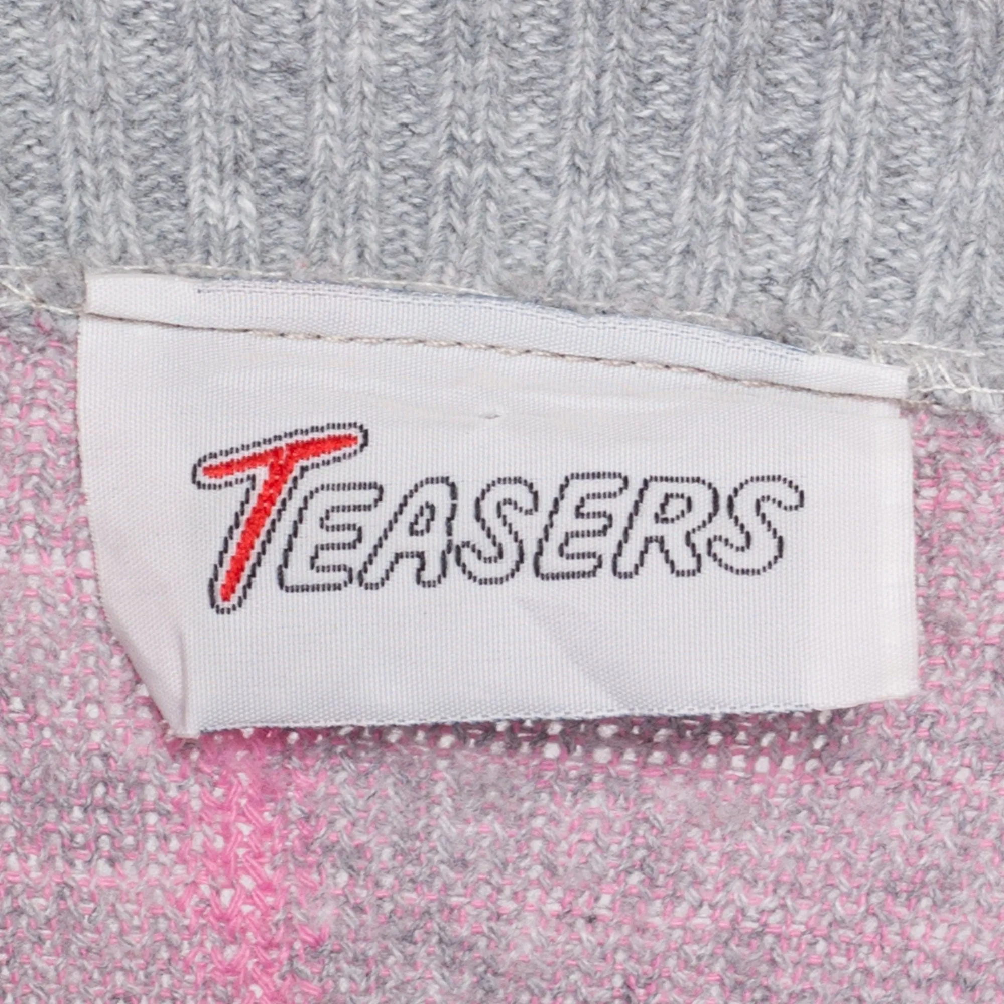 80s Teasers Abstract Knit Sweater - Medium