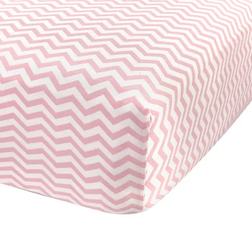 Abstract Fitted Portable Crib Sheet