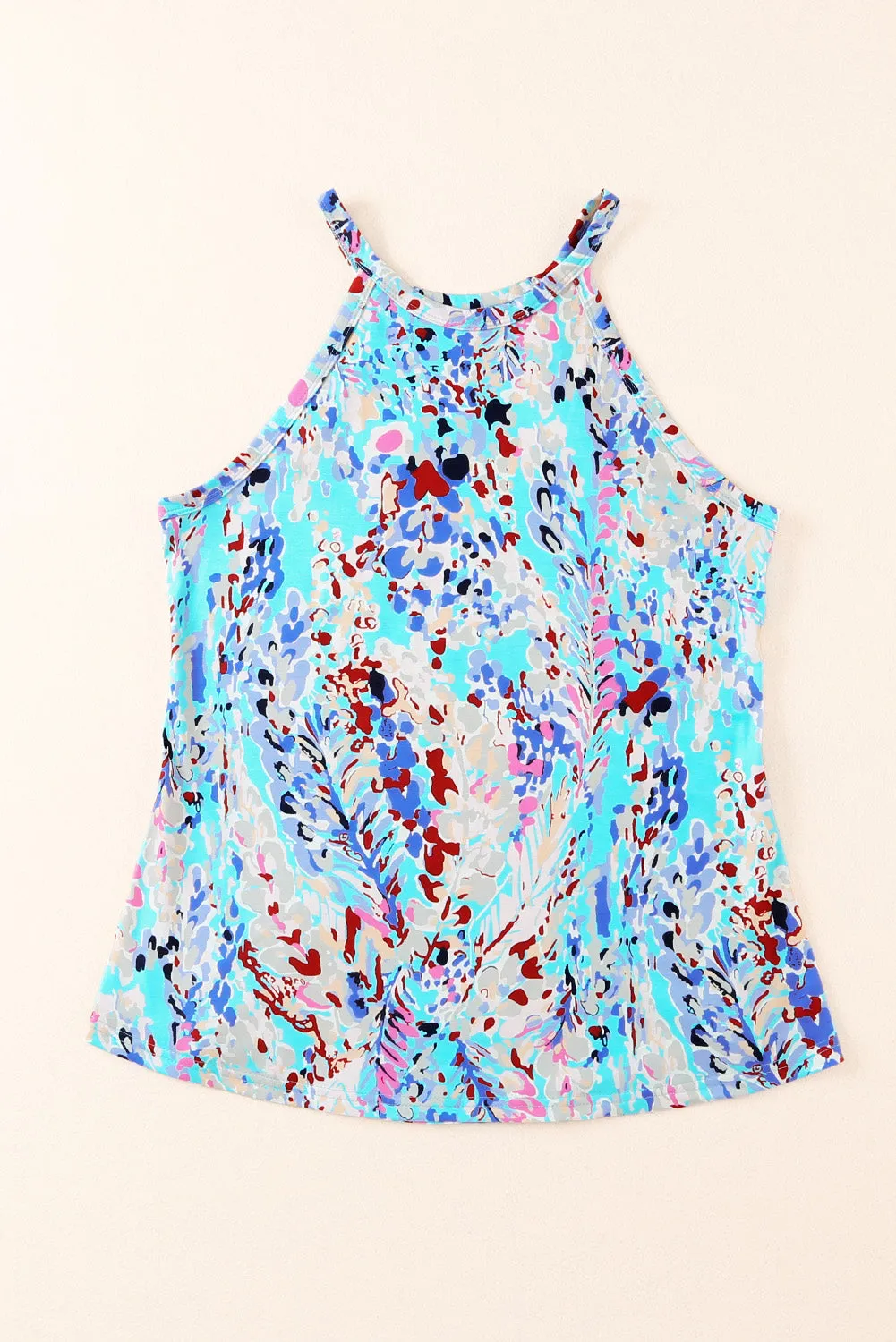 Abstract Resort Tank Top