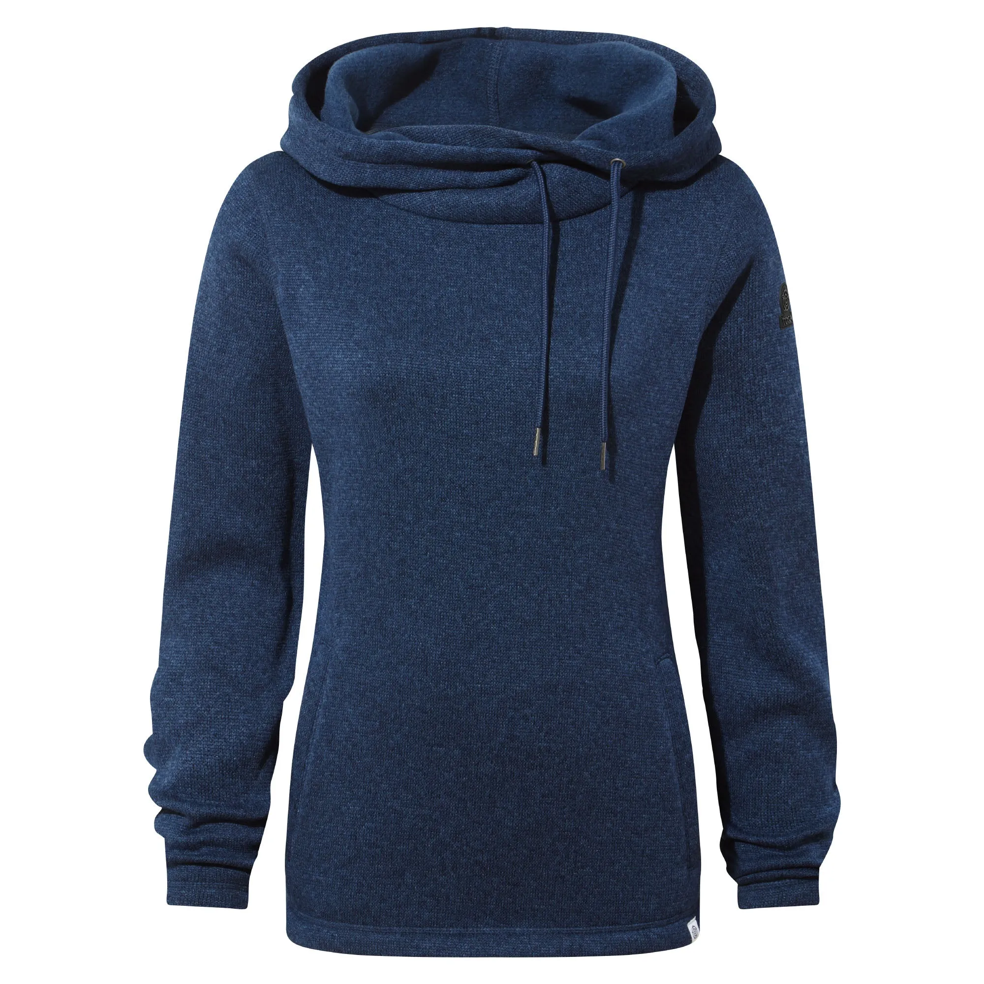 Acer Womens Knitlook Fleece Hoody - Starry Night Marl