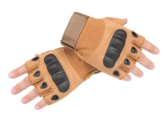 Airsoft Tactical Military Cycling Outdoor Combat Gloves Fingerless Size M-XL 3 Colours ATG001