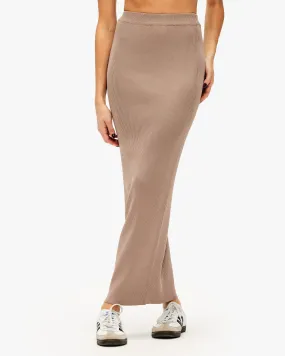 All Fenix Amelia Rib Maxi Skirt