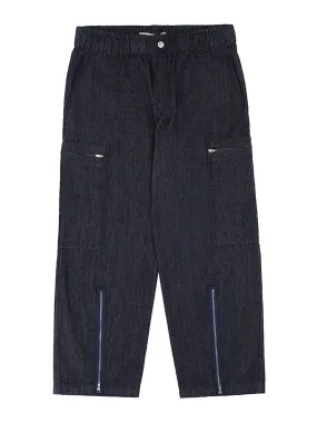 Amelia pant in indigo rinse