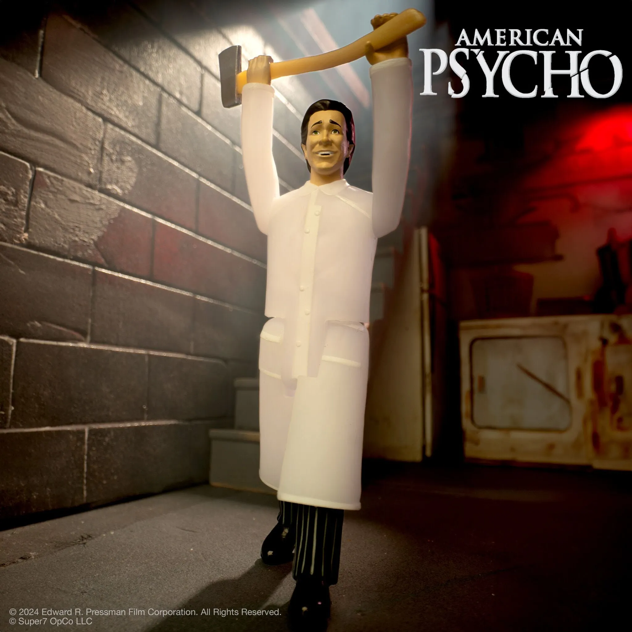 American Psycho ReAction Figures Wave 01 - Patrick Bateman (Raincoat)