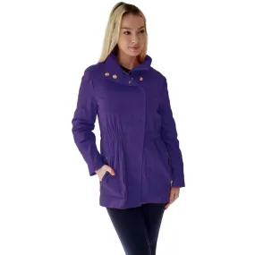 Anna Raincoat-Purple