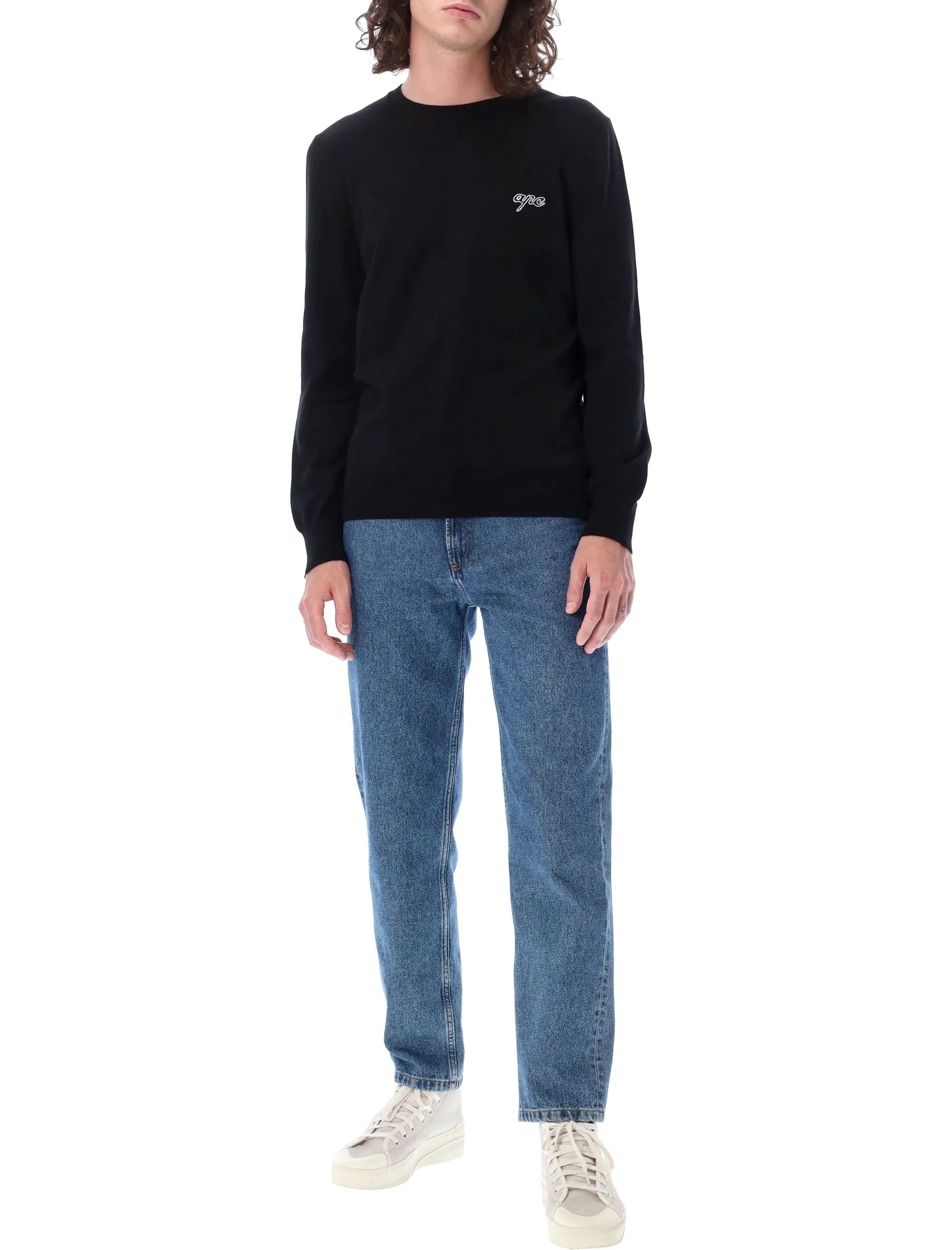 A.P.C. Crewneck Long-Sleeved Jumper