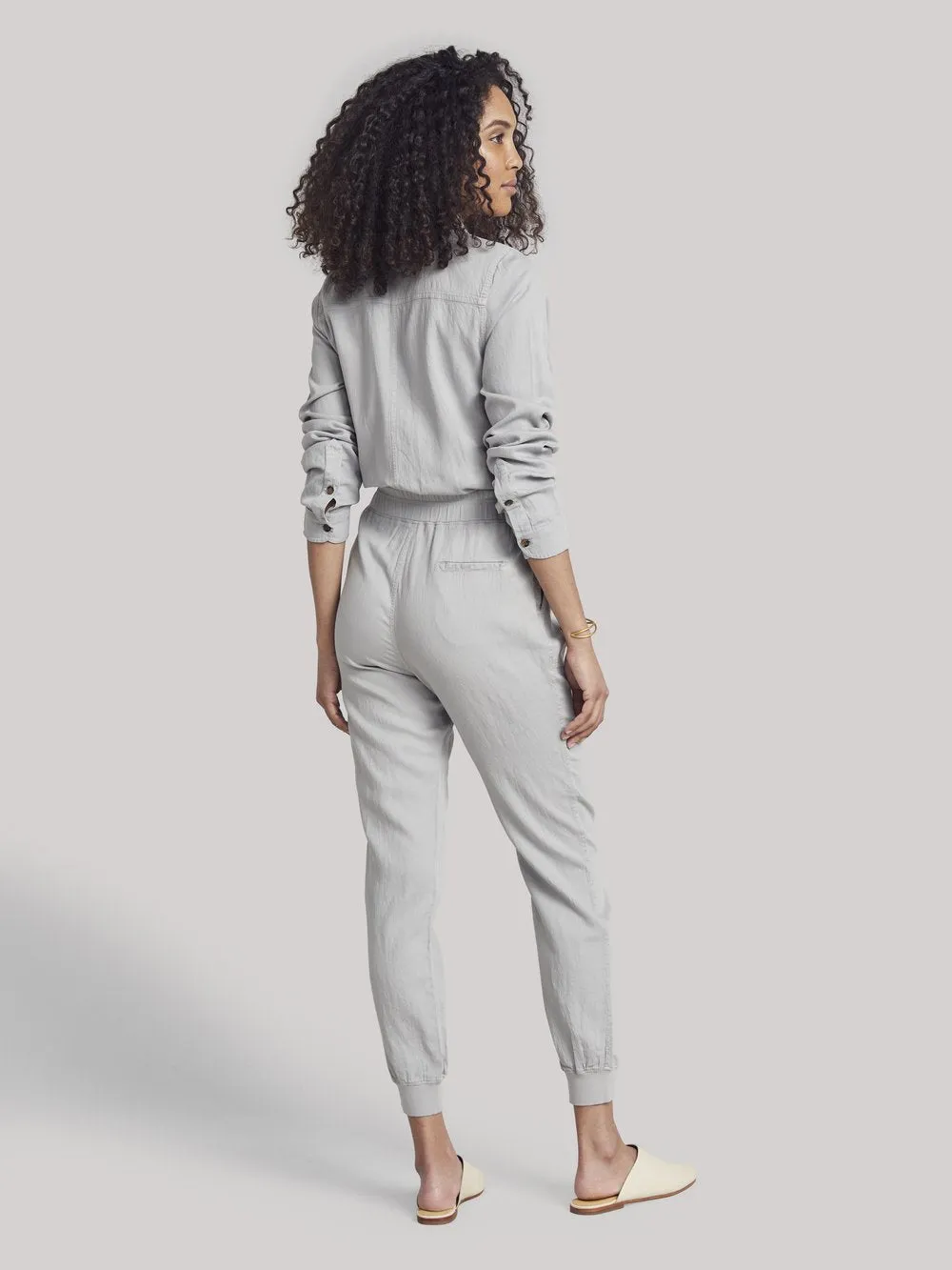 Arlie Day Jumpsuit in Stone