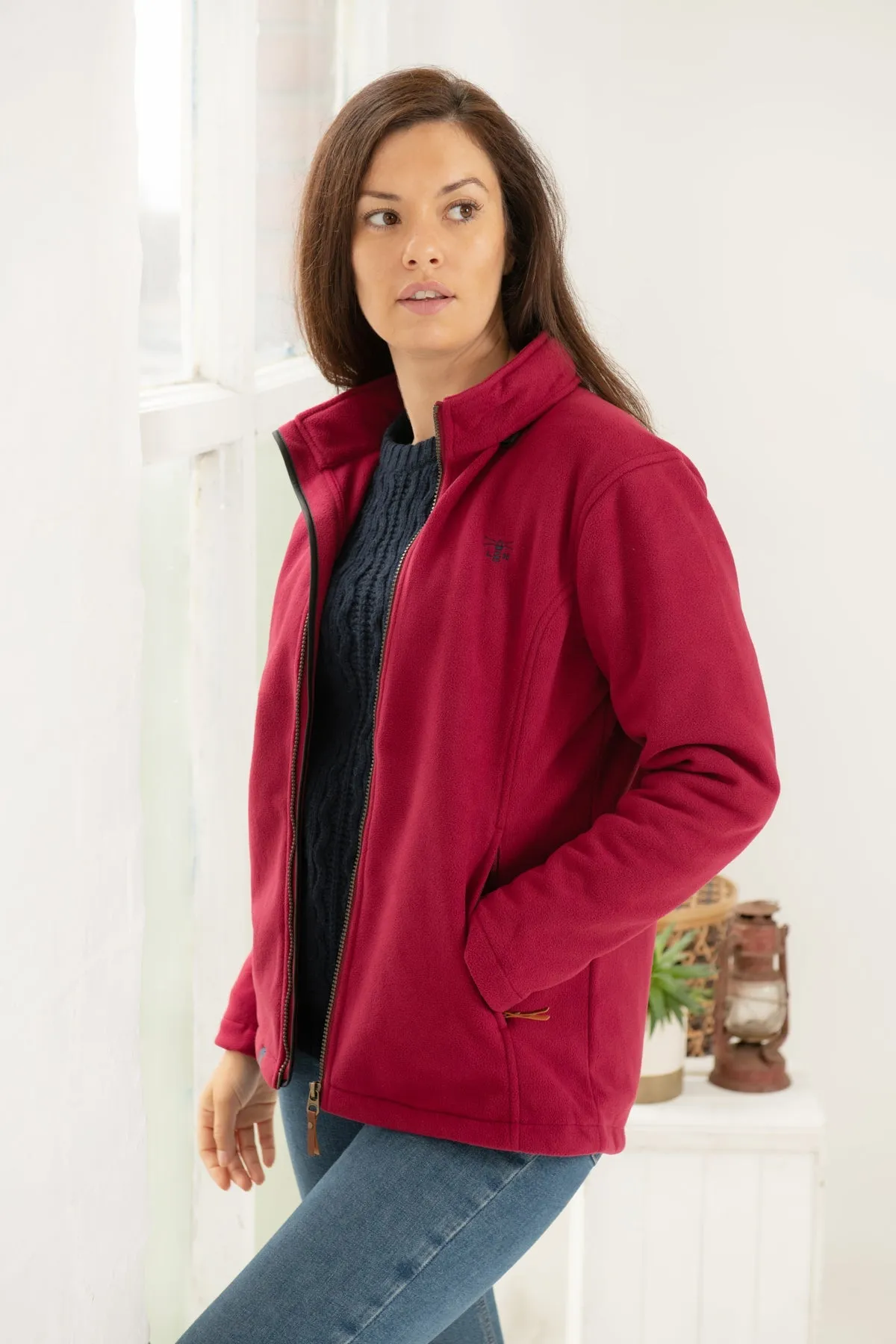 Ashby Waterproof Fleece - Berry