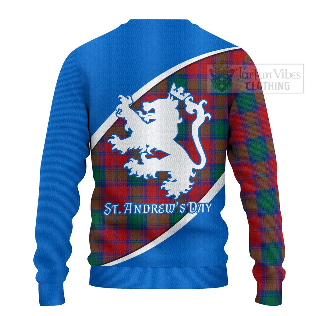 Auchinleck (Affleck) Family Crest Tartan Ugly Sweater Celebrate Saint Andrew's Day in Style