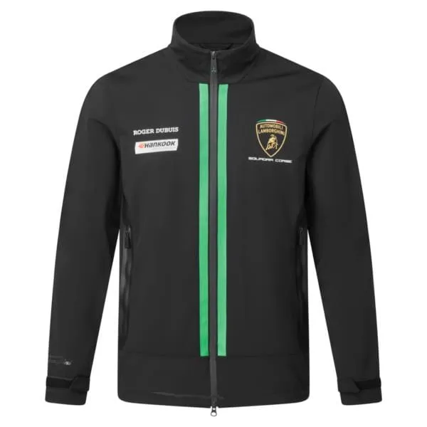 Automobili Lamborghini Squadra Corse Team Softshell Jacket- Black