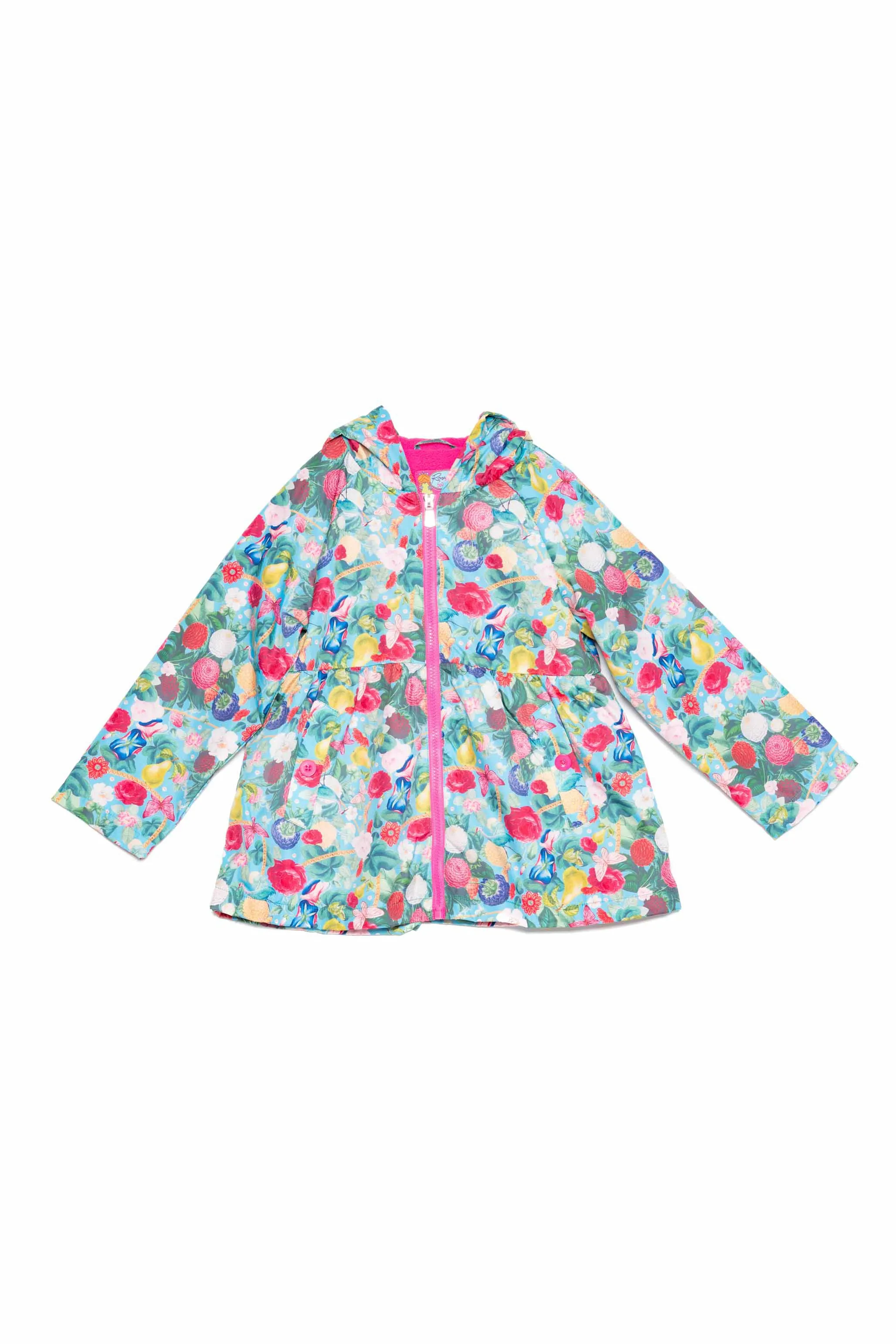 AW21 Rosalita Girls Weiser Flower Print Raincoat