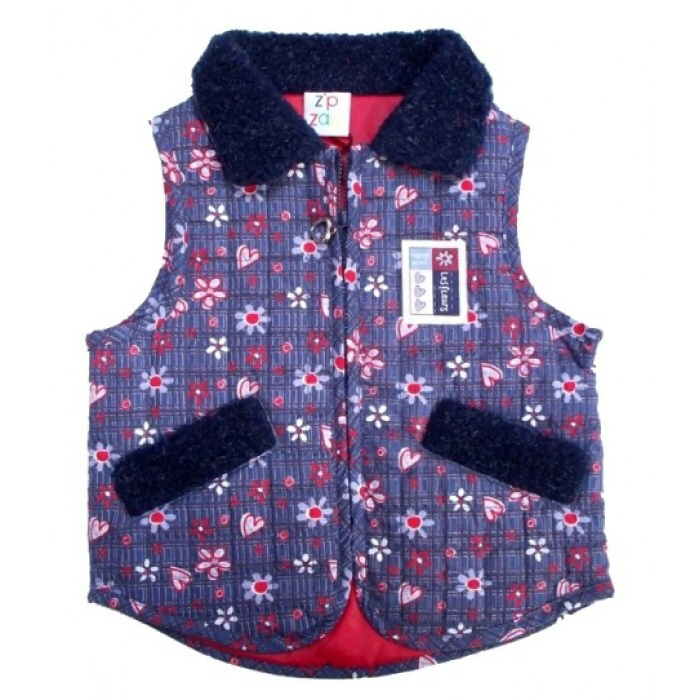 Baby Girls Floral Gilet