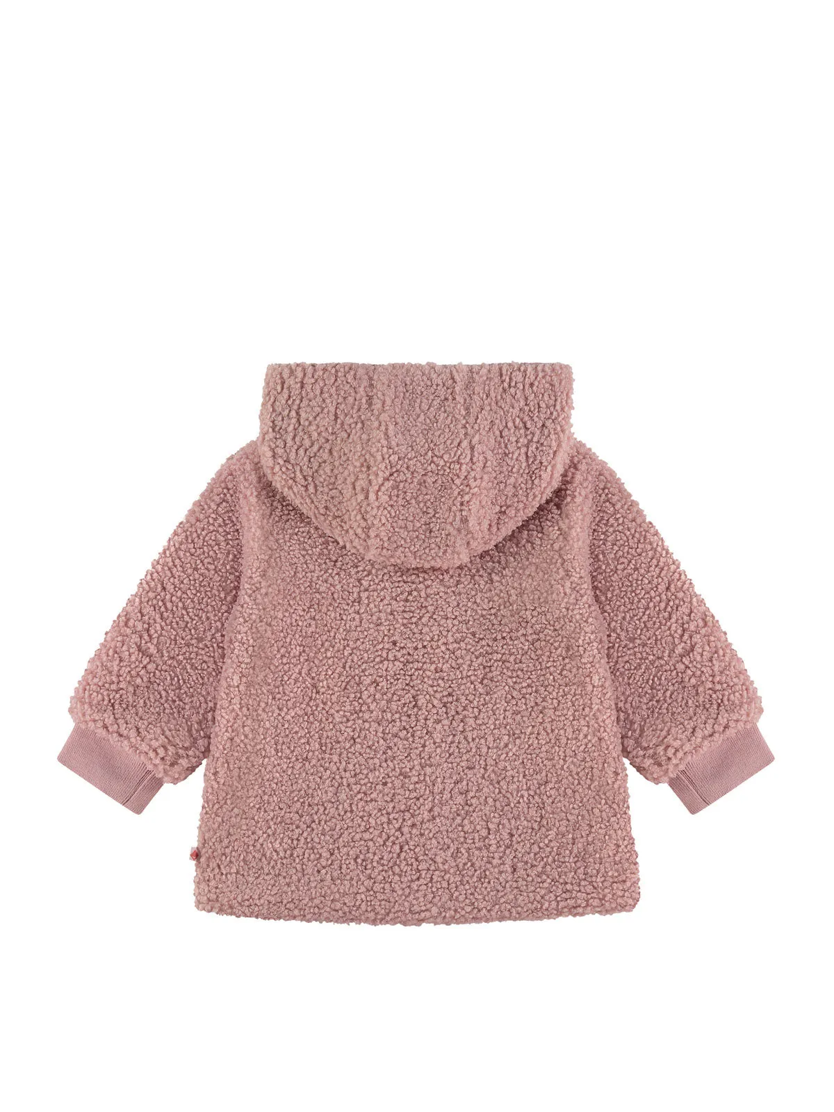 Babyface-Jacket with bouclé faux fur for baby-BBE24428102