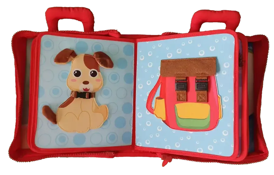 Baby's First Sensory Book - RED