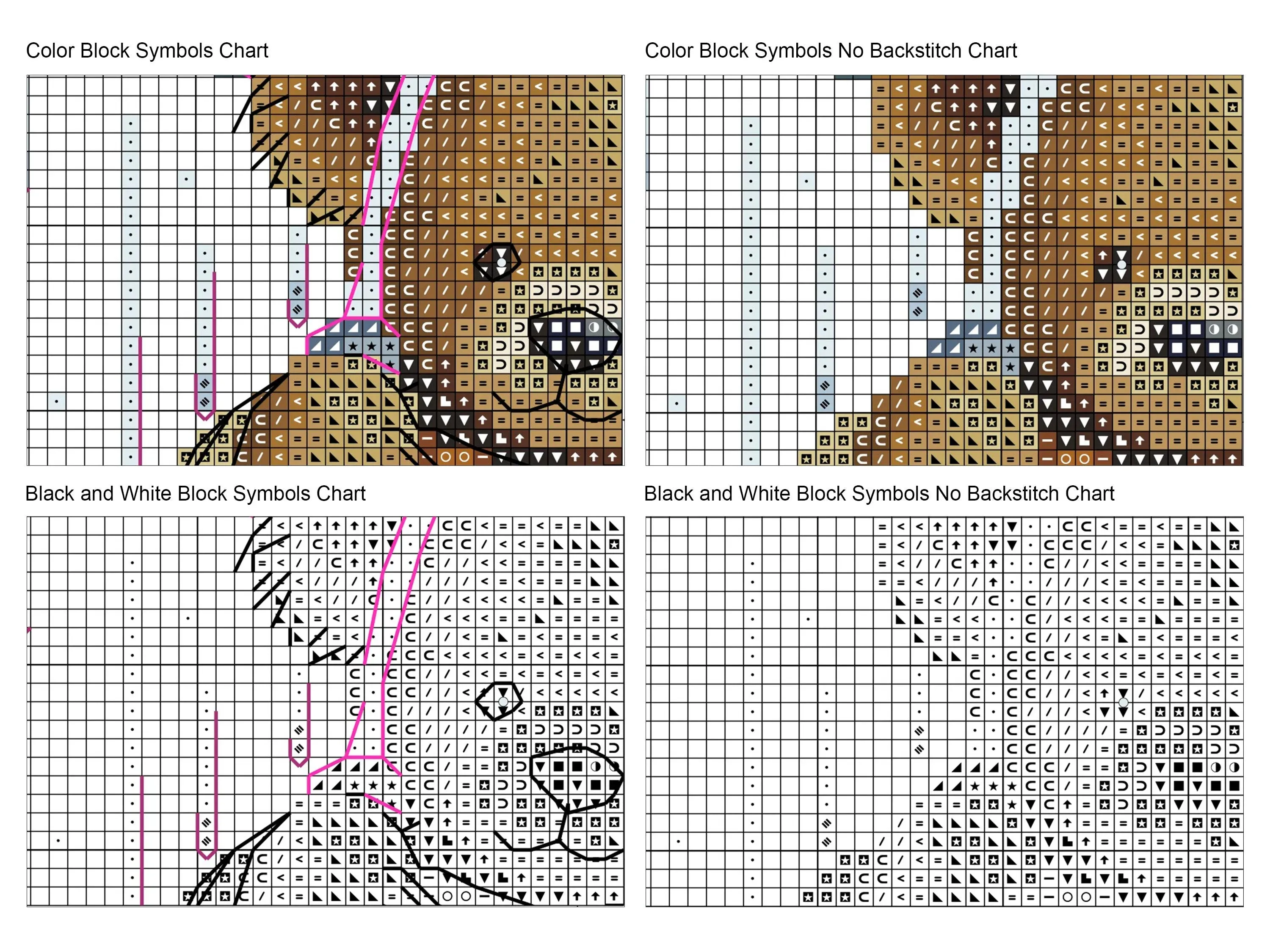 Bear with an Umbrella - PDF Cross Stitch Pattern