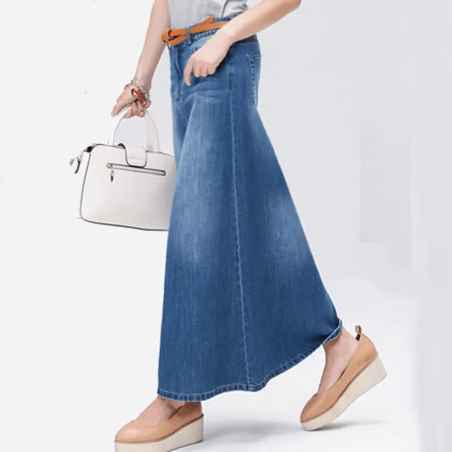 Belinda Denim Maxi Skirt