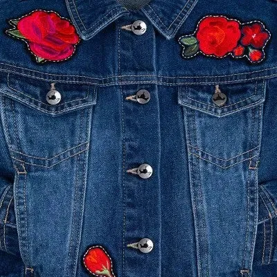 Belle Kids Button Up Heavyweight Denim Jacket