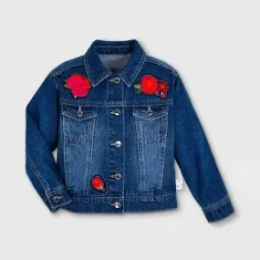 Belle Kids Button Up Heavyweight Denim Jacket