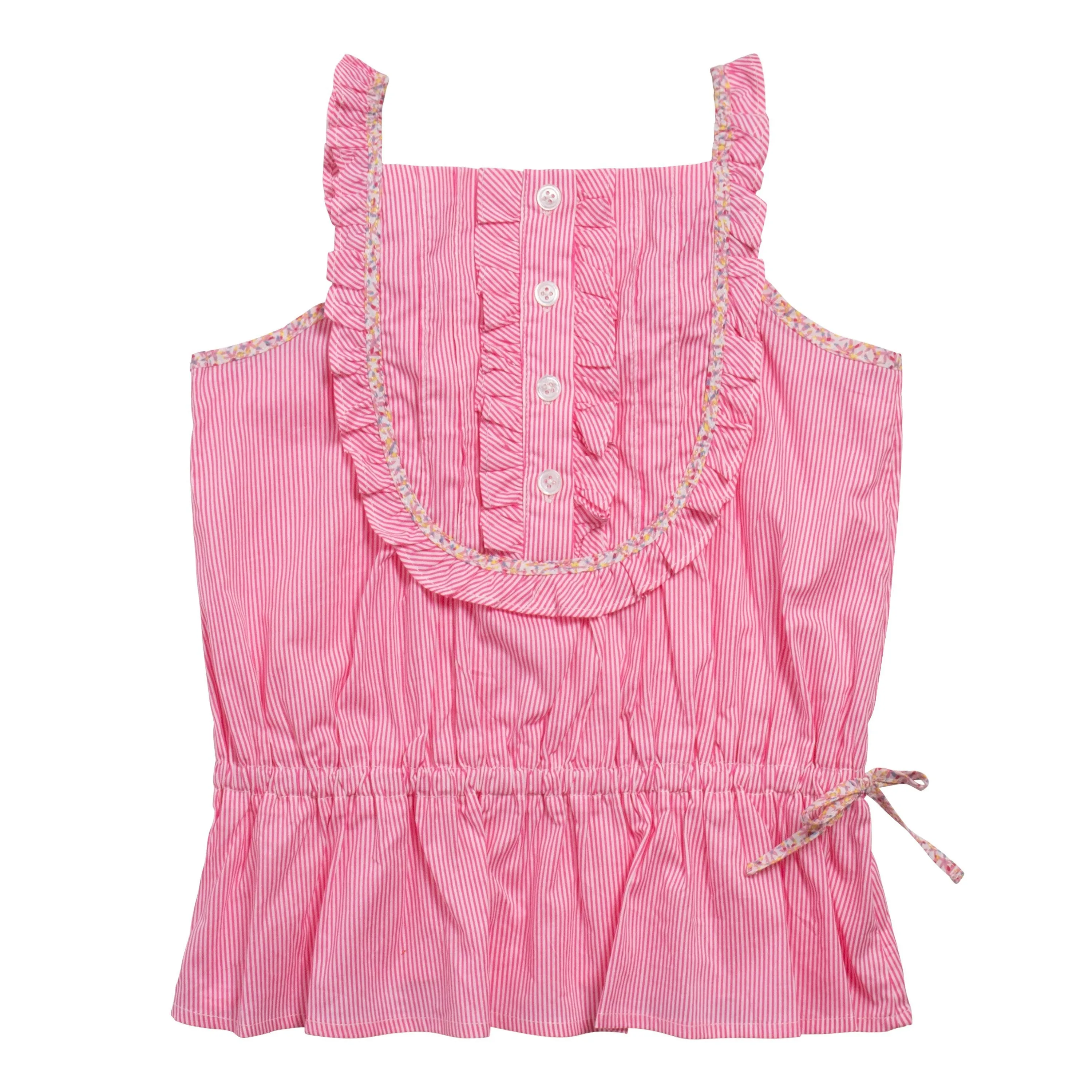 Bib Ruffle Top