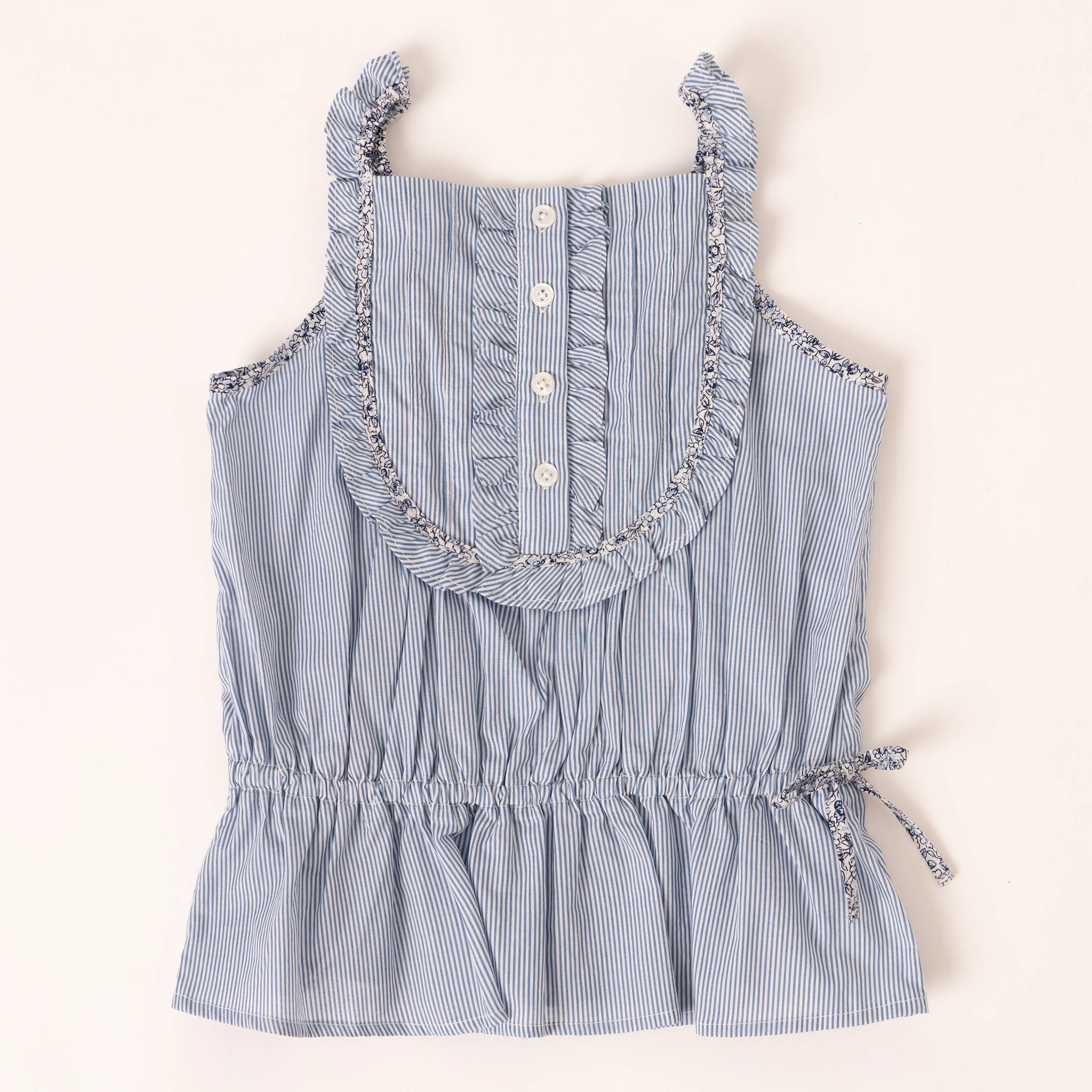 Bib Ruffle Top