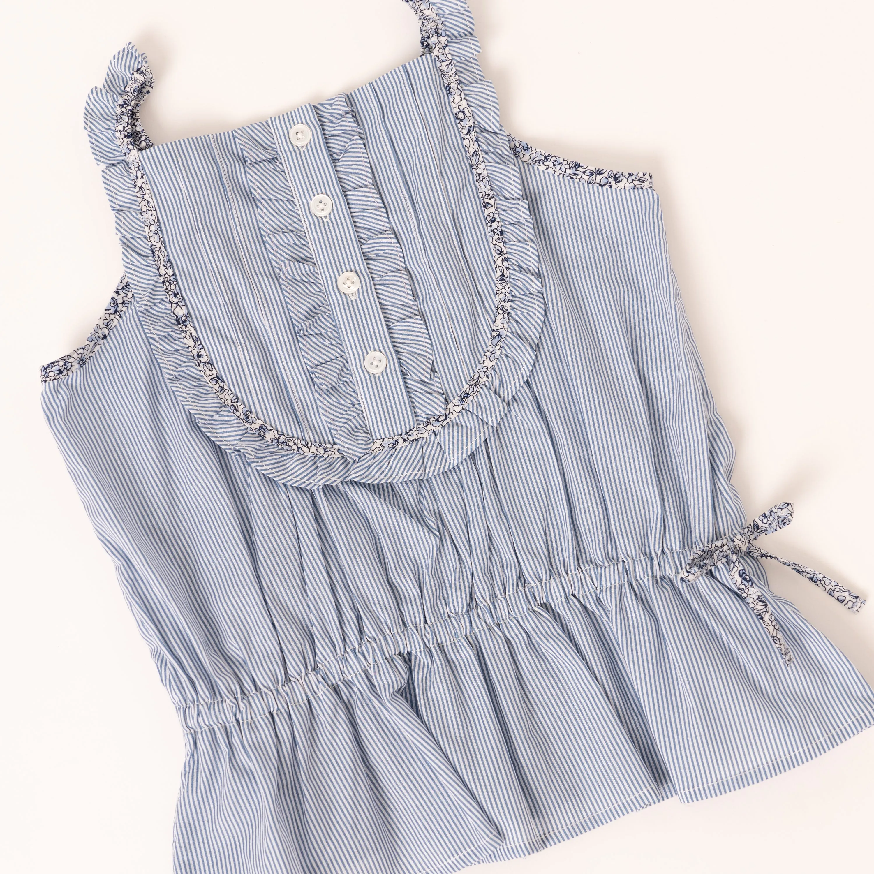 Bib Ruffle Top