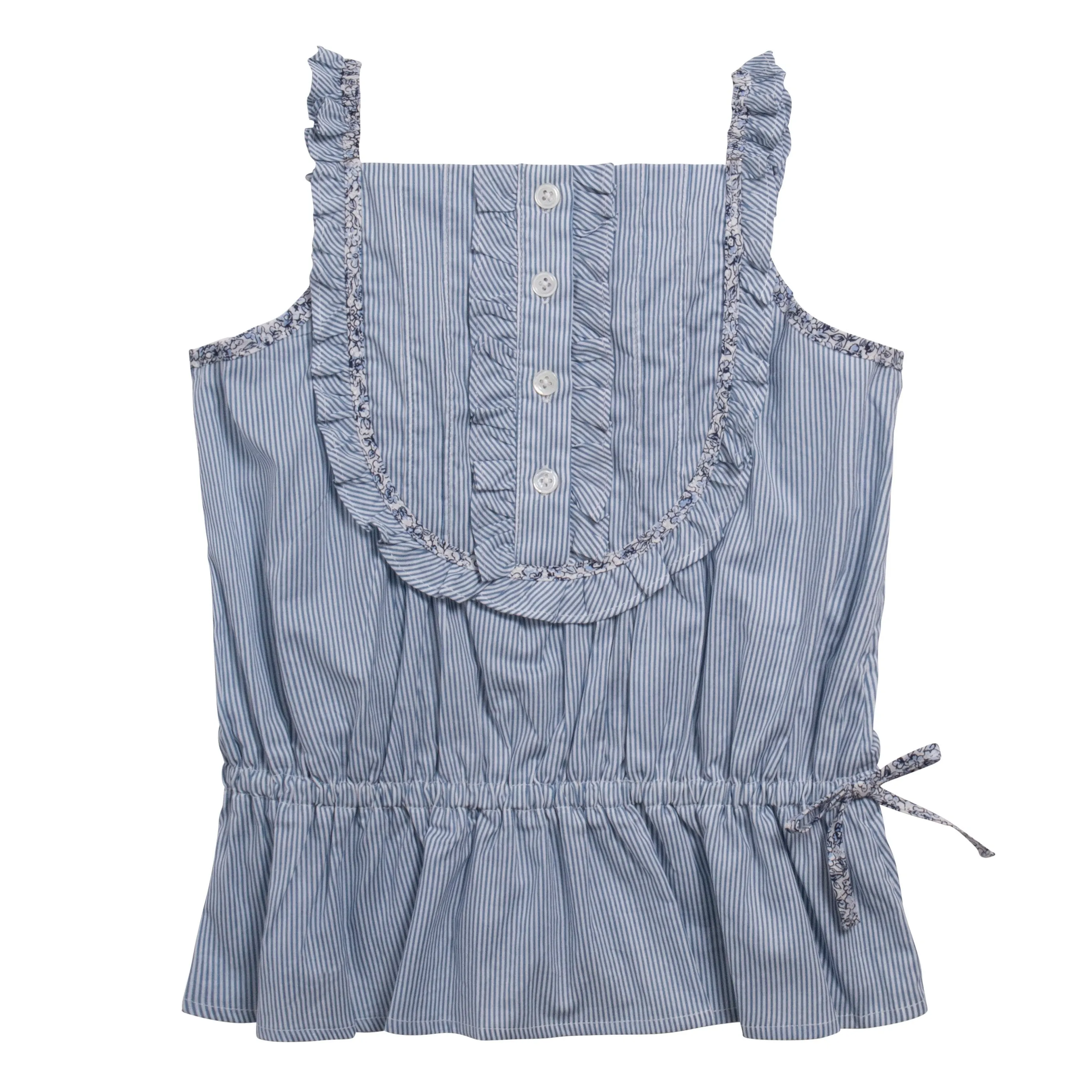 Bib Ruffle Top