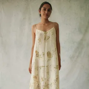 Bits Of Green | Long Slip Dress