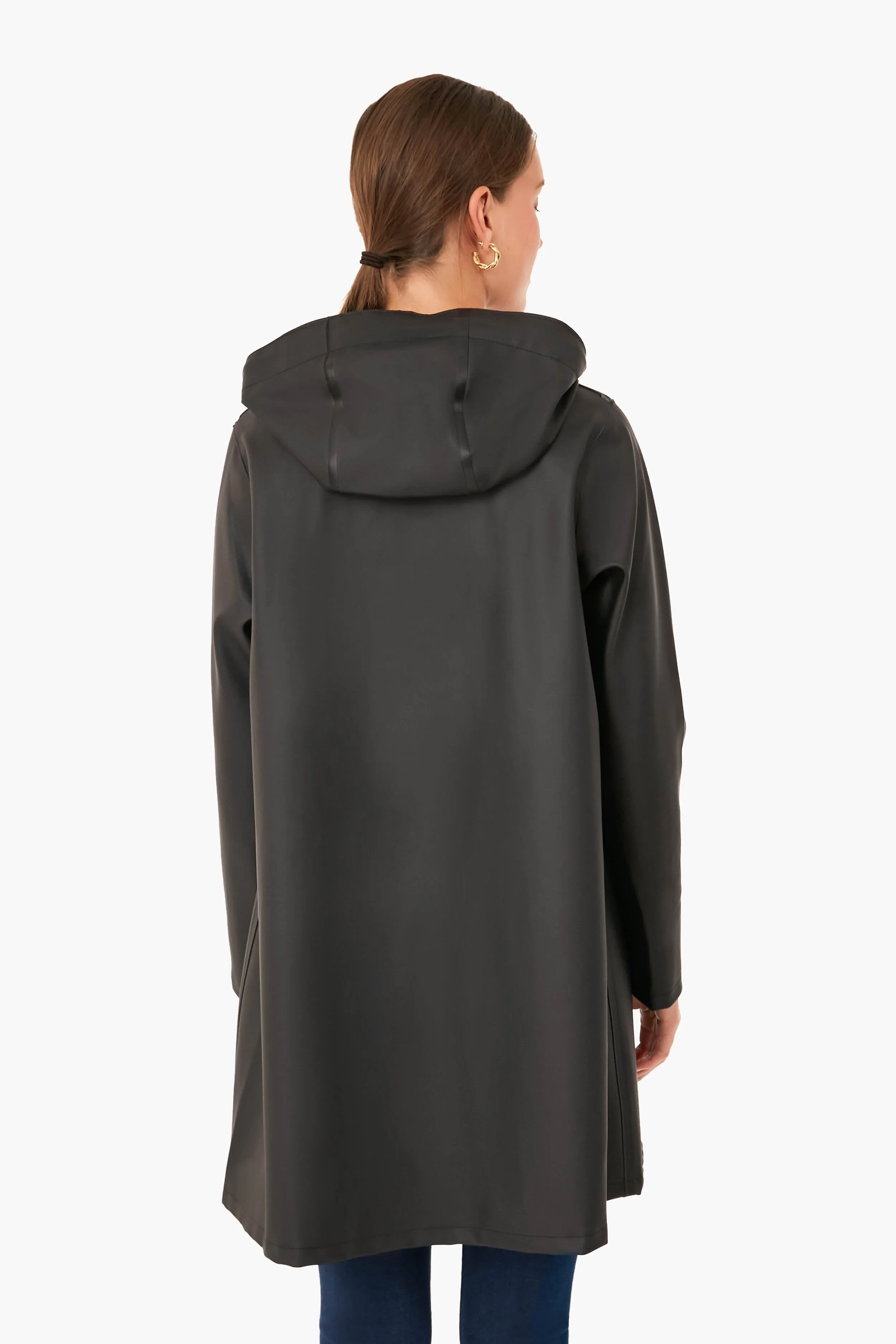 Black Mosebacke Raincoat