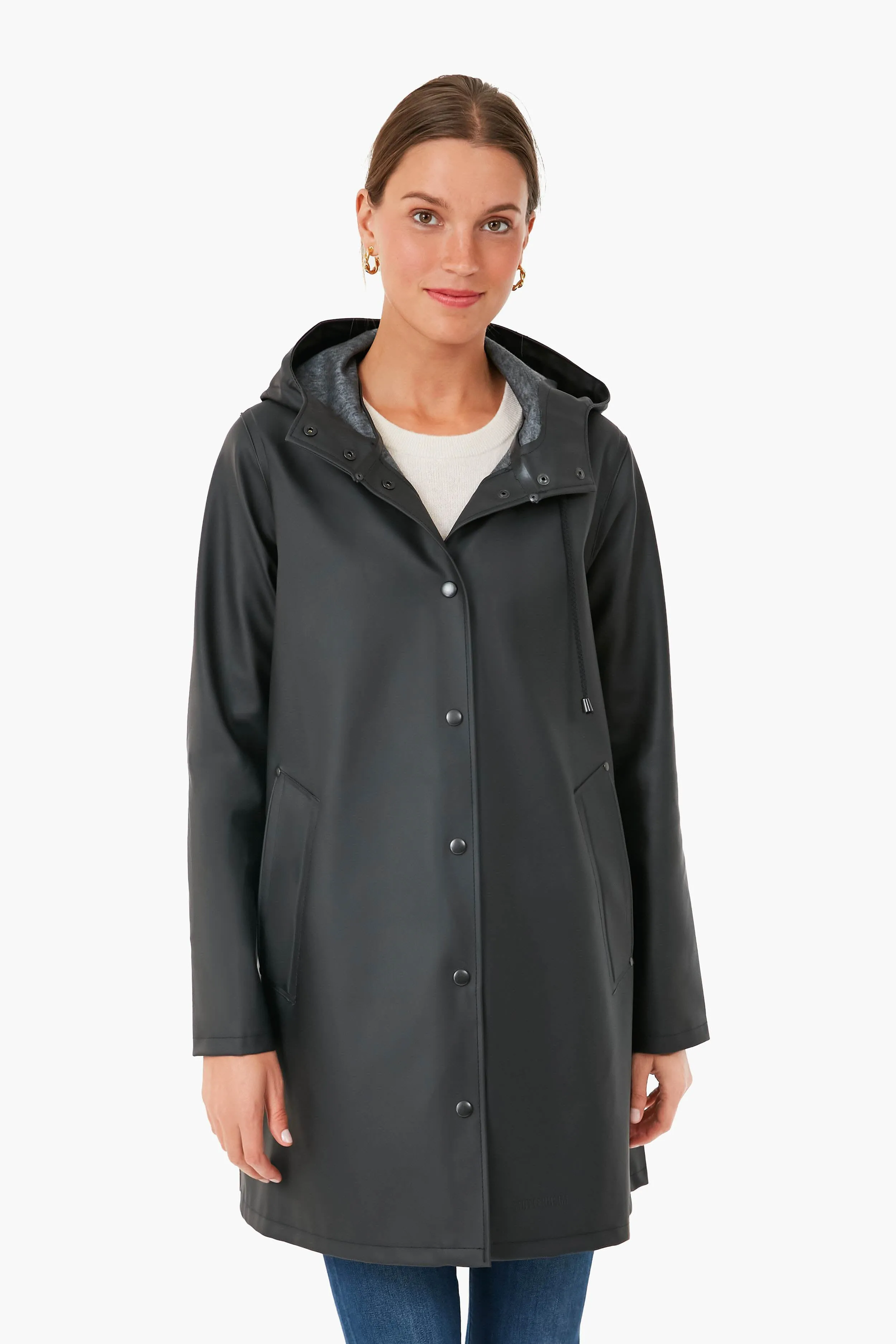 Black Mosebacke Raincoat