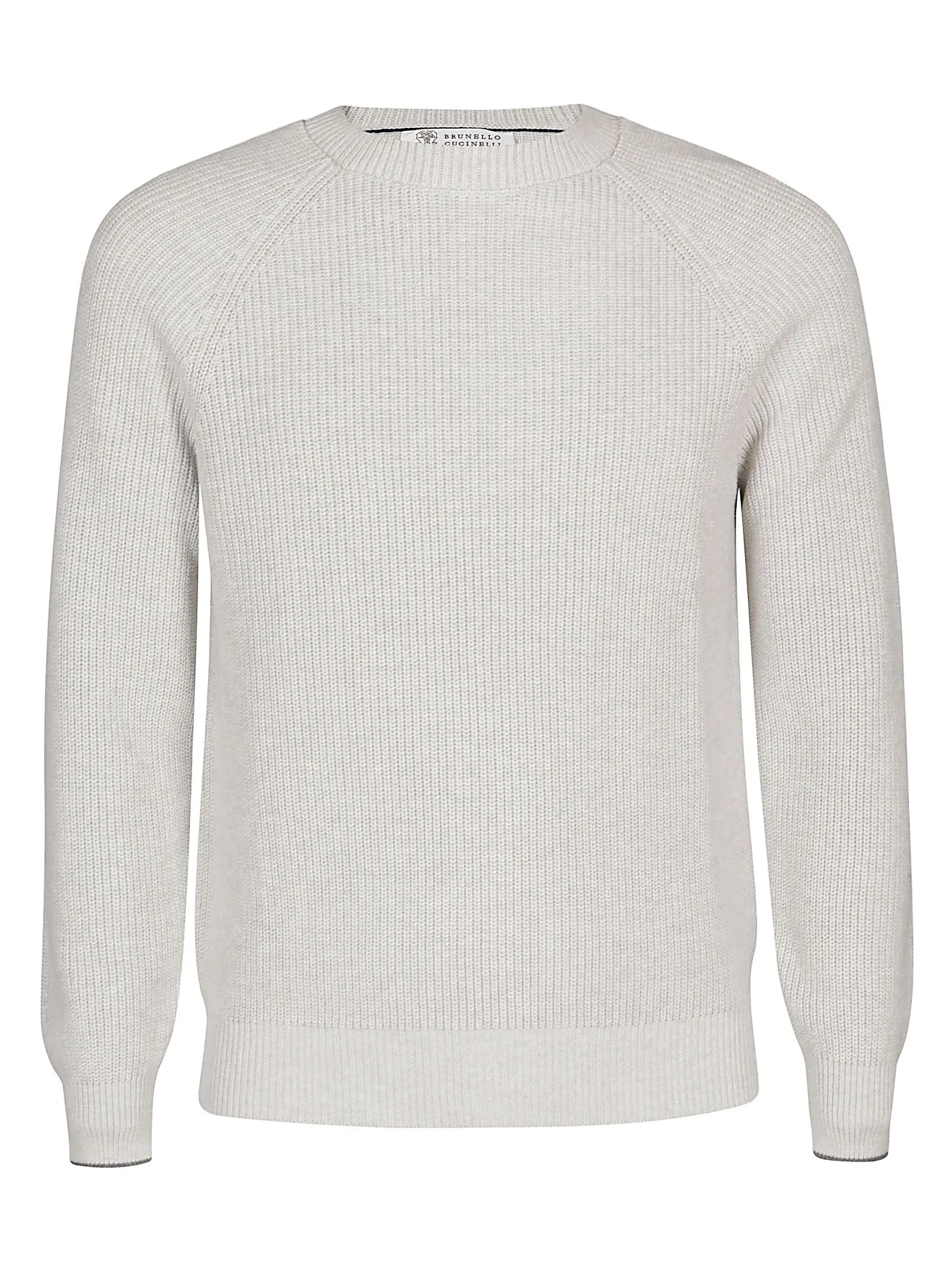 Brunello Cucinelli Ribbed Crewneck Jumper