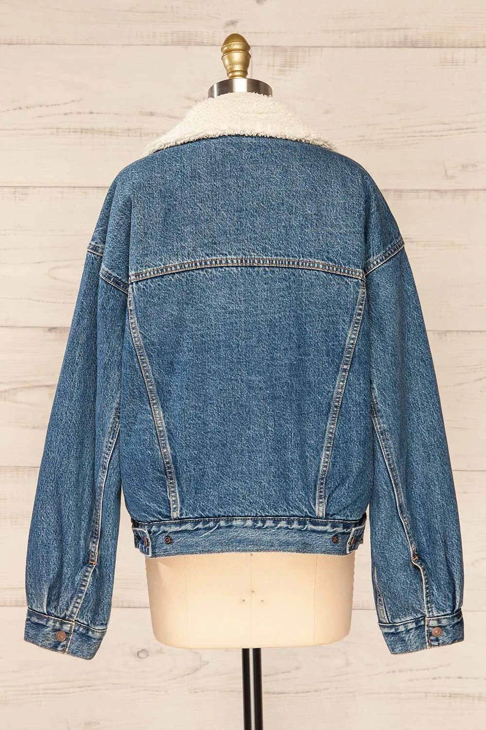 Bukhara | Denim Jacket w/ Sherpa Lining