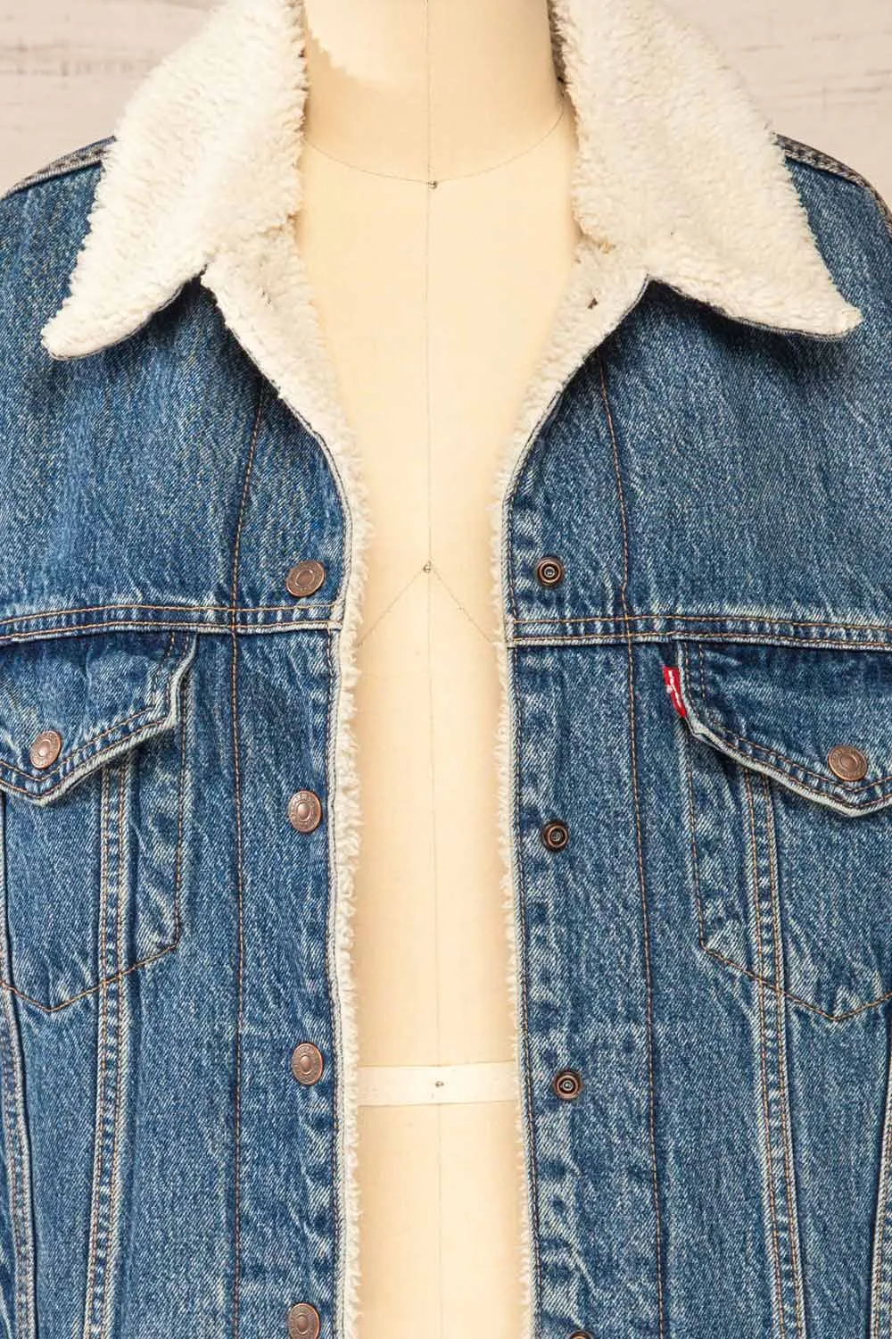 Bukhara | Denim Jacket w/ Sherpa Lining