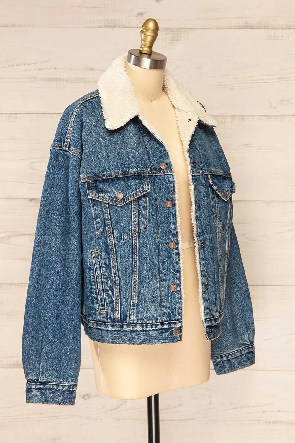 Bukhara | Denim Jacket w/ Sherpa Lining