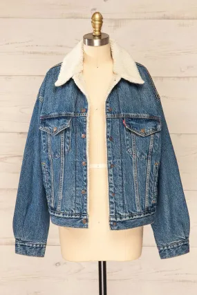 Bukhara | Denim Jacket w/ Sherpa Lining