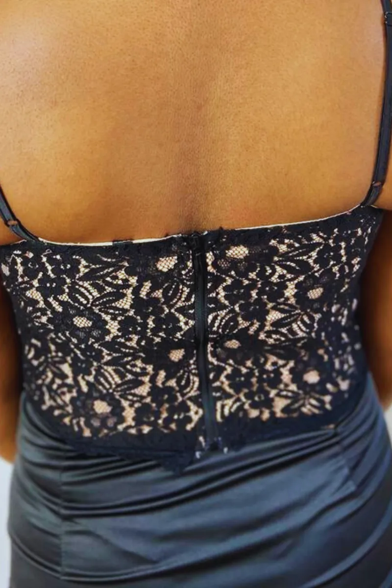 CAMI CORSET LACE TOP