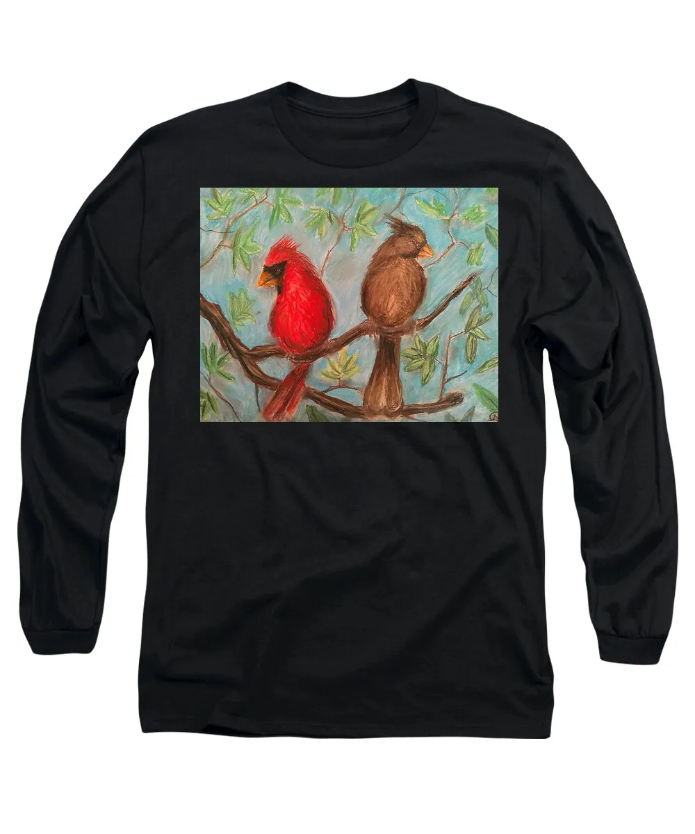 Cardinal Couple - Long Sleeve T-Shirt