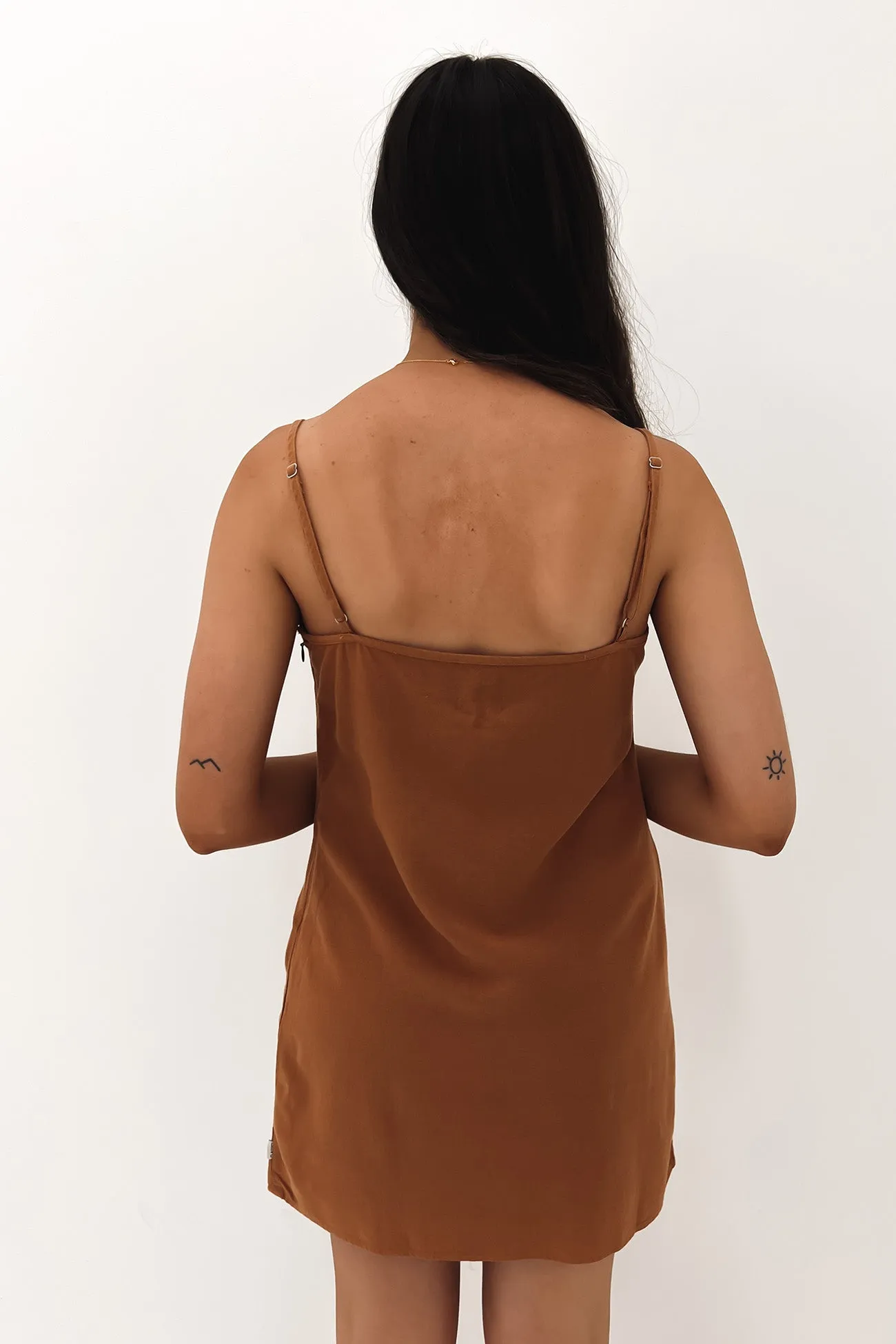 Classic Slip Dress Caramel