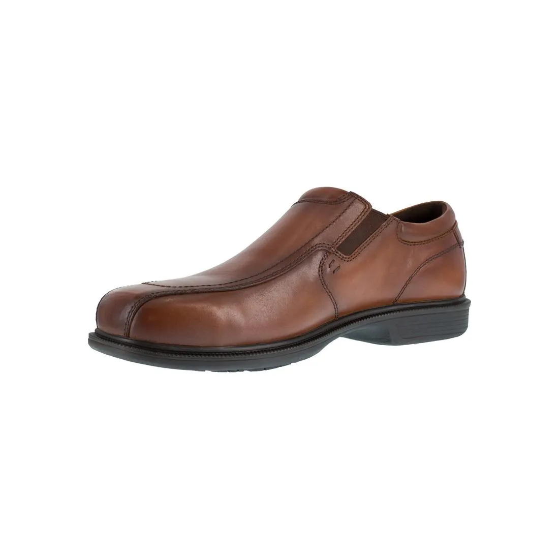 Coronis Steel-Toe Slip On Dress Work Shoe Brown