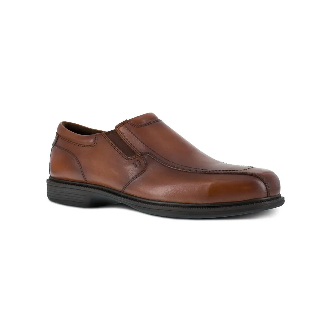 Coronis Steel-Toe Slip On Dress Work Shoe Brown