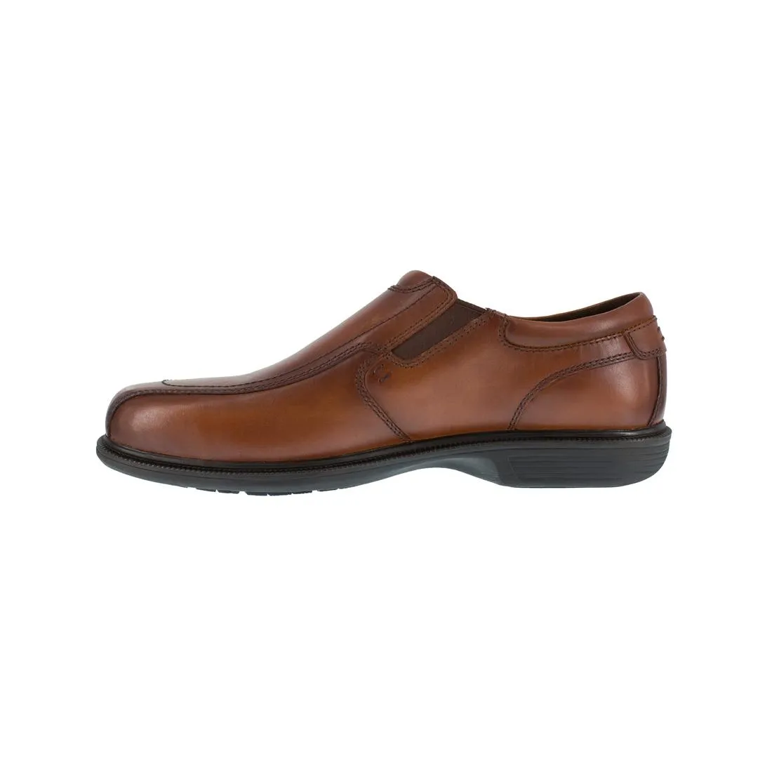 Coronis Steel-Toe Slip On Dress Work Shoe Brown