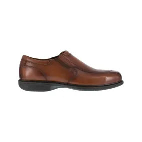 Coronis Steel-Toe Slip On Dress Work Shoe Brown