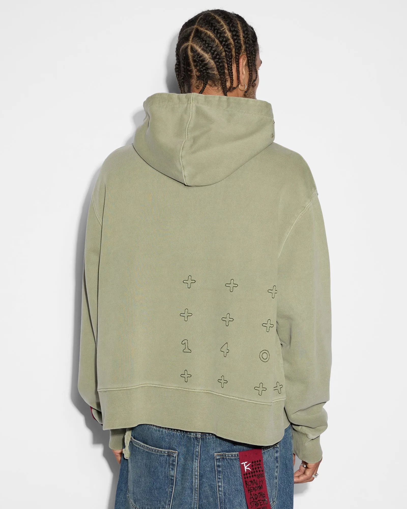 DEVIL TRIP HOODIE KHAKI