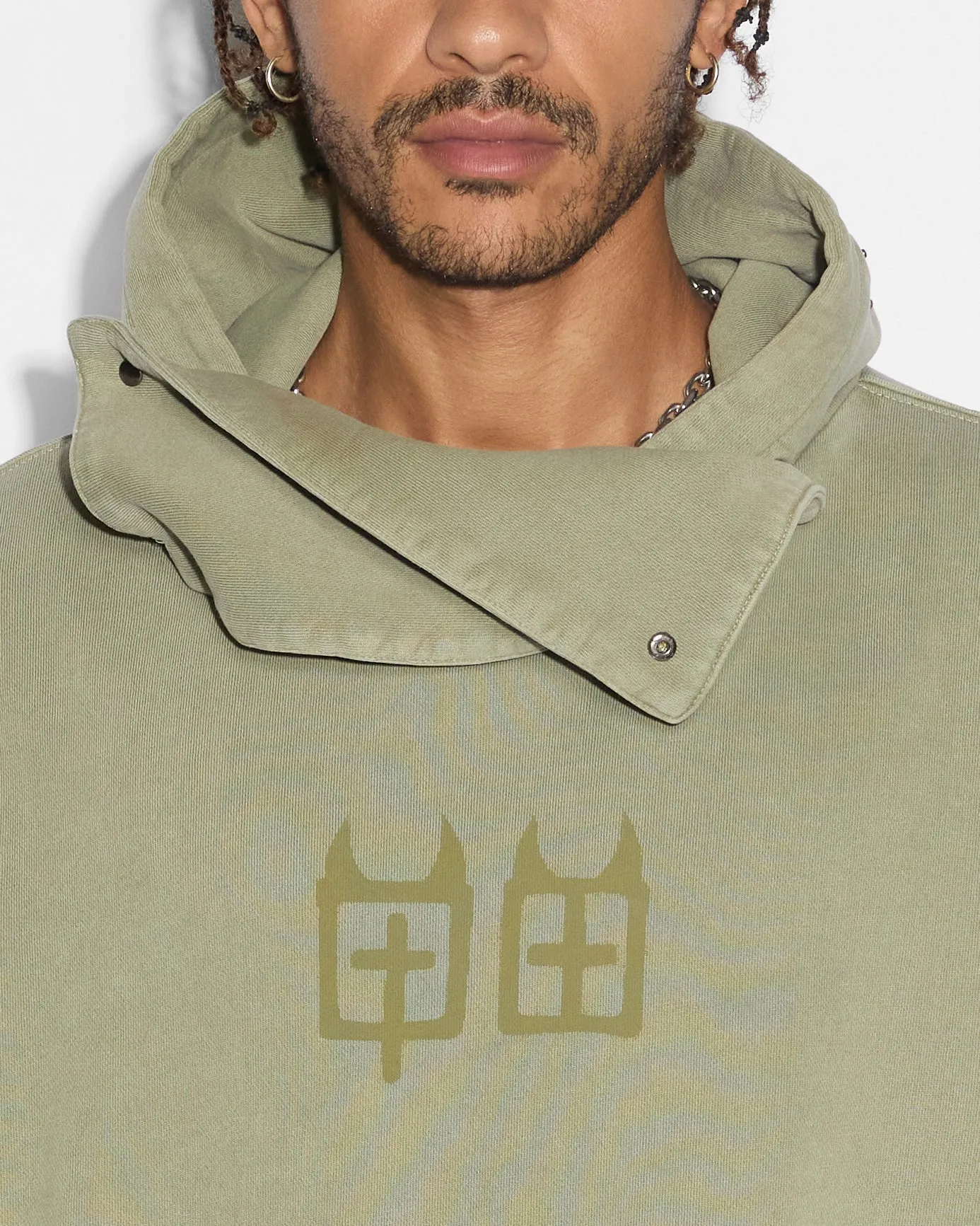 DEVIL TRIP HOODIE KHAKI