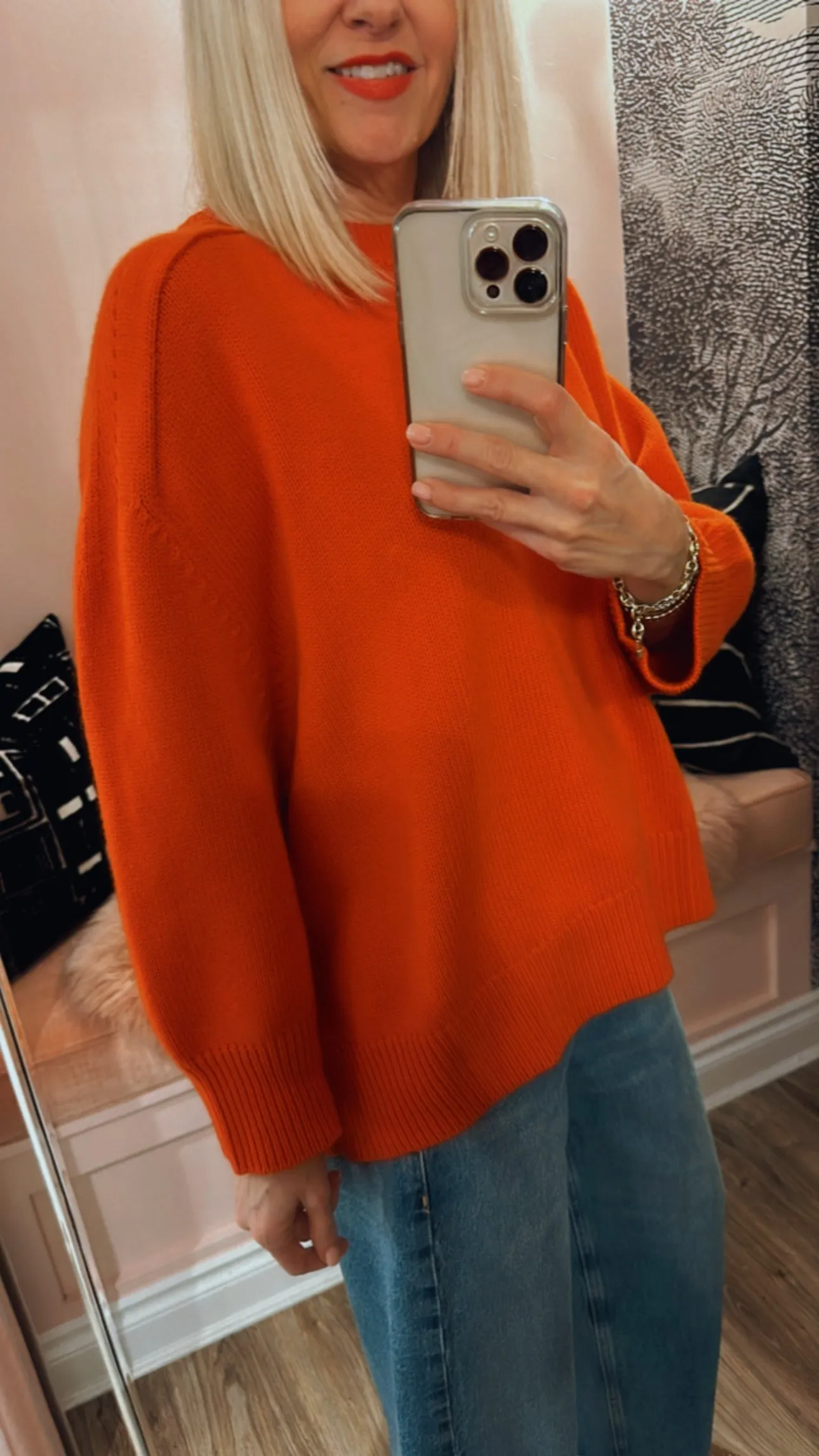 'Diane' Oversized Round Neck Sweater