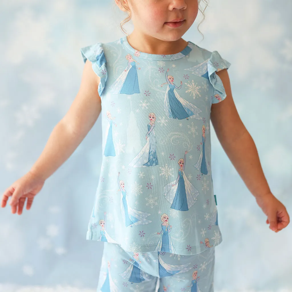 Disney Frozen Elsa Ruffled Tee