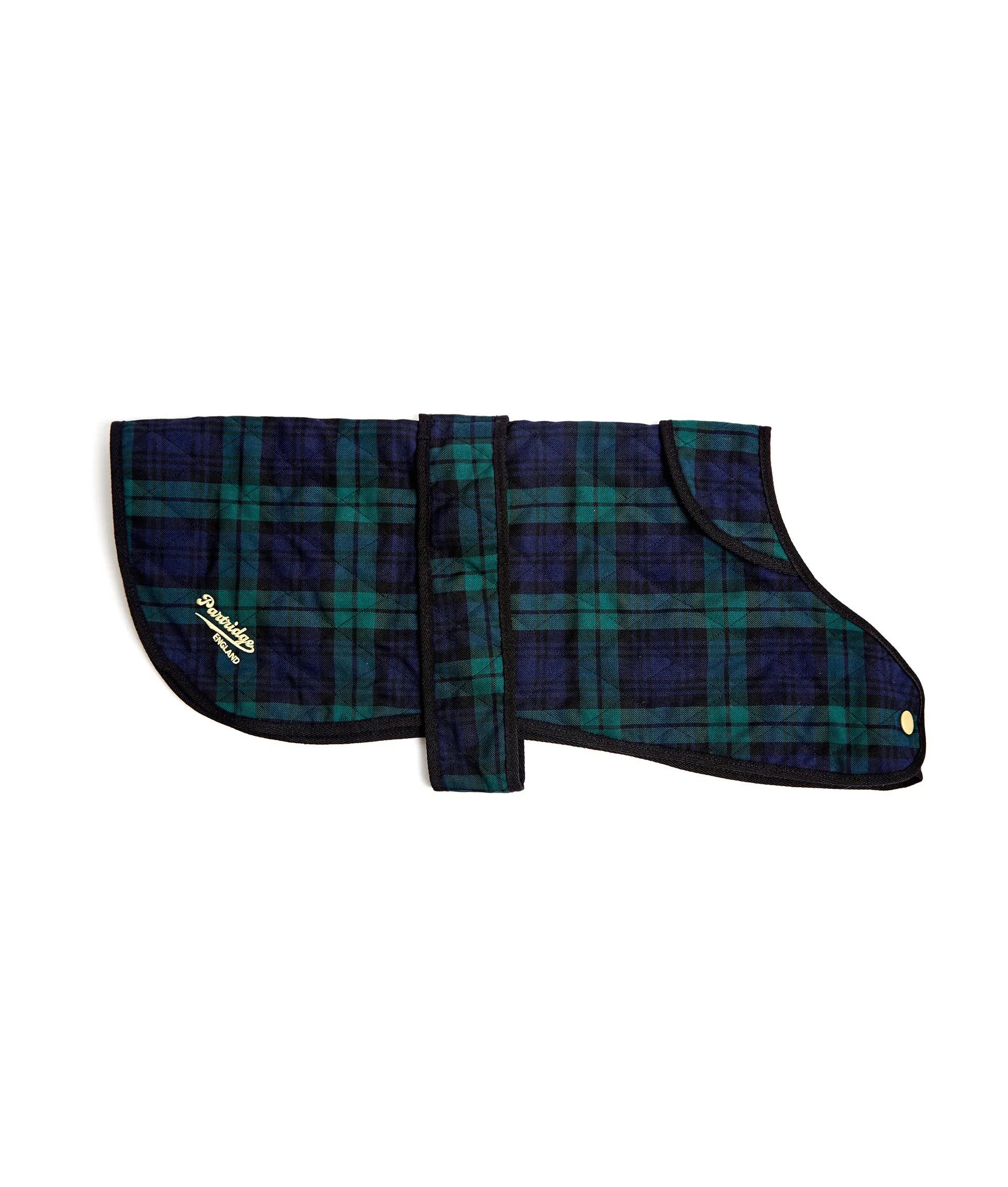 Dog Coat - Green & Navy Tartan